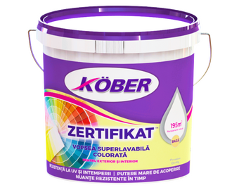 Vopsele colorate acrilice pentru interior - 4L