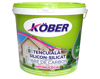 Tencuiala Silicon-Silicat cu adaos de fibre de carbon scorta de copac - 25kg