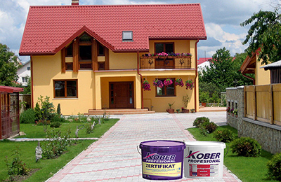 Zertifikat – vopsele nuanțabile pentru exterior